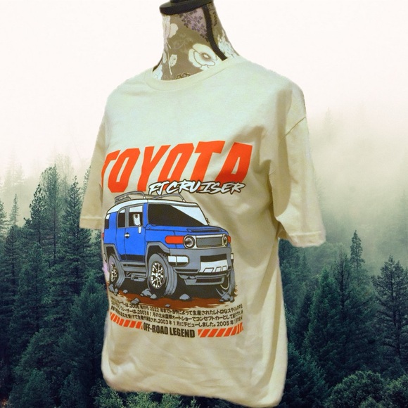 Toyota FJ cruiser hand printed shirt - Picture 4 of 5
